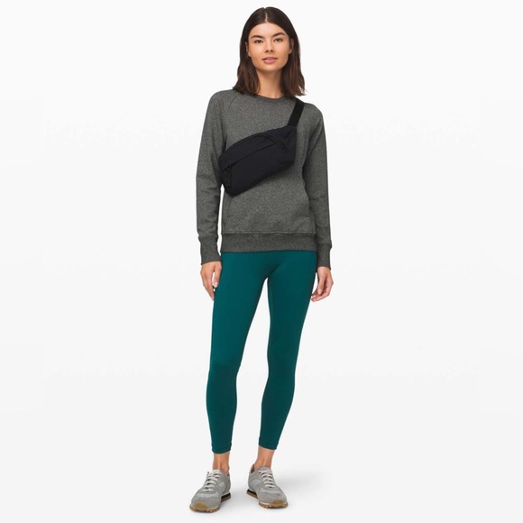 Lululemon Emerald Green Wunder Under High Rise Tight Legging 25" Nulux Size 6 - Picture 11 of 11